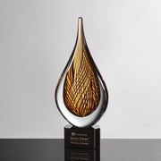 Sardinia Crystal Award – Luxury Recognition Trophy crystal edge - Crystal House
