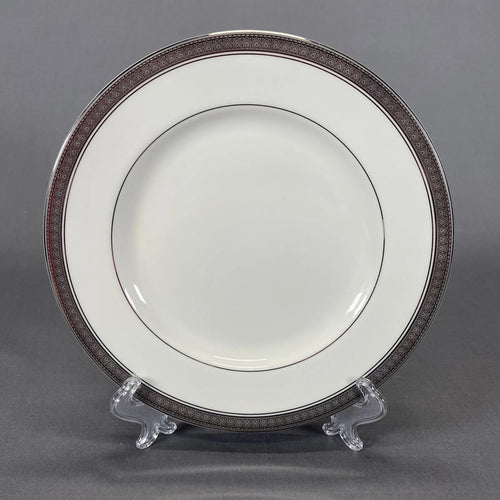 mikasa palatial platinum saucer, palatial platinum collector saucer, elegant mikasa china saucer