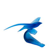 Sea Bird by Xavier Carnoy 375 ex Daum