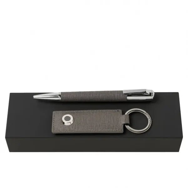 Set HUGO BOSS (ballpoint pen & key ring) Crystal House Promo