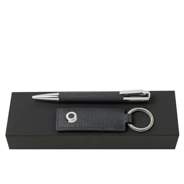 Set HUGO BOSS (ballpoint pen & key ring) Crystal House Promo