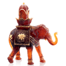 SHALMARA ELEPHANT - Elephant Daum - Crystal House