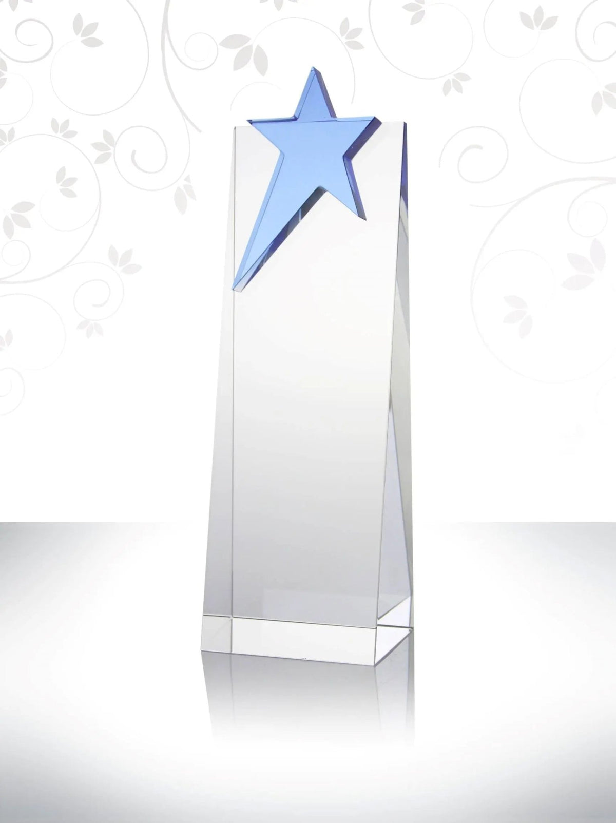 Sky’s Limit Blue Star Trophy Crystal House - RM