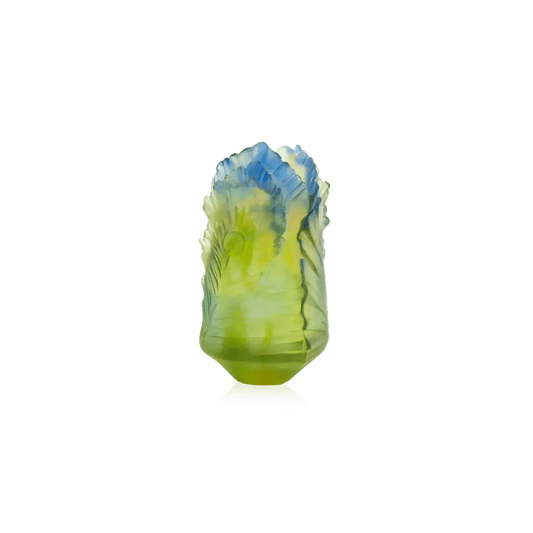 SMALL VASE- Fleur de Paon Exotique Daum