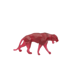 Small Wild Panther by Richard Orlinski 375 ex Daum