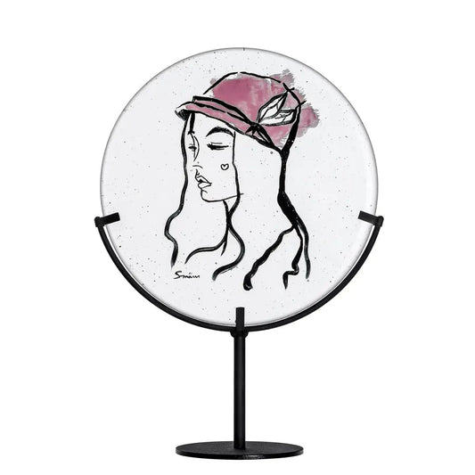 SMÃ„M Lady Hat with Stand Kosta Boda
