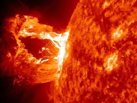 Solar Storm Globe - 1800 Monarch Custom Glass
