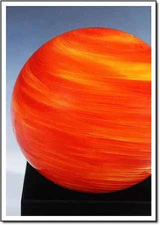 Solar Storm Globe - 1800 Monarch Custom Glass