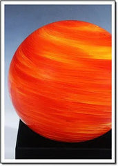 Solar Storm Globe - 1800 Monarch Custom Glass