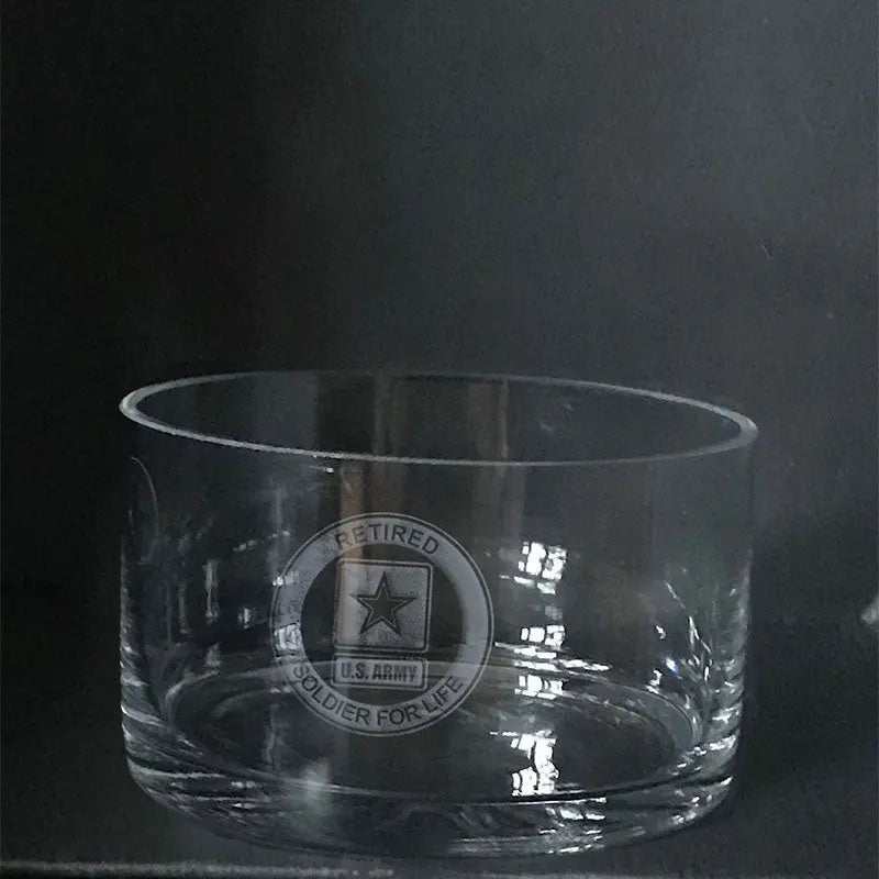 Soldier for life Army candy bowl