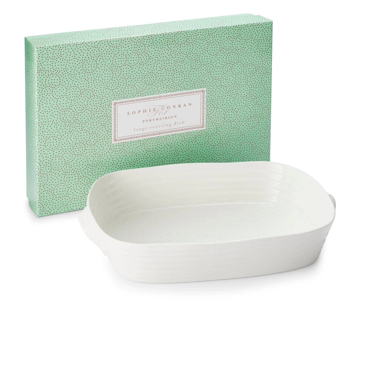 Sophie Conran White -  Bakeware Large Handled Rectangular Roasting Dish Portmeirion