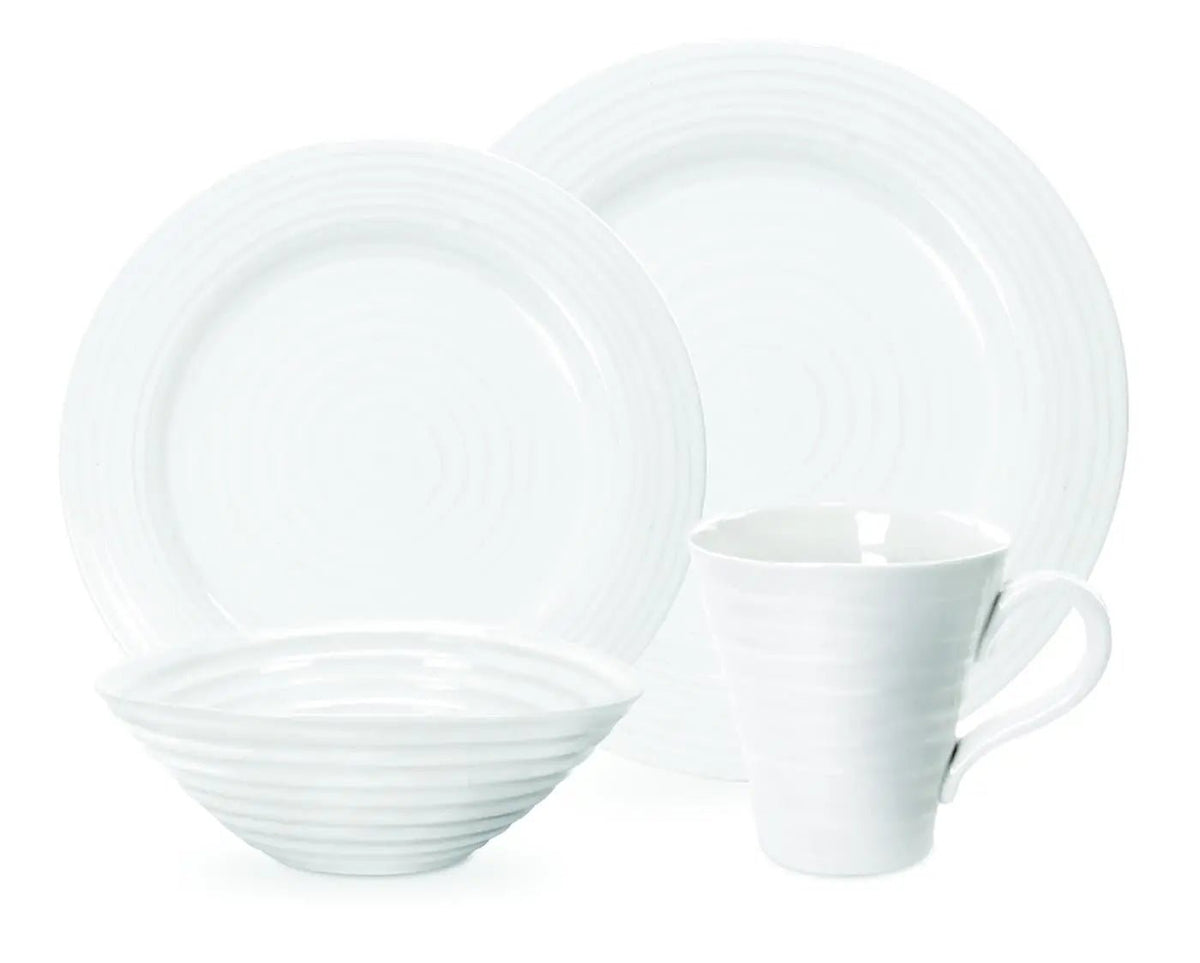Sophie Conran White - Dinnerware 4-Pc Place Setting Portmeirion
