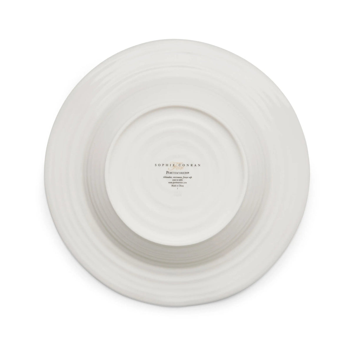 Sophie Conran White - Dinnerware Soup Plate, Rimmed Portmeirion