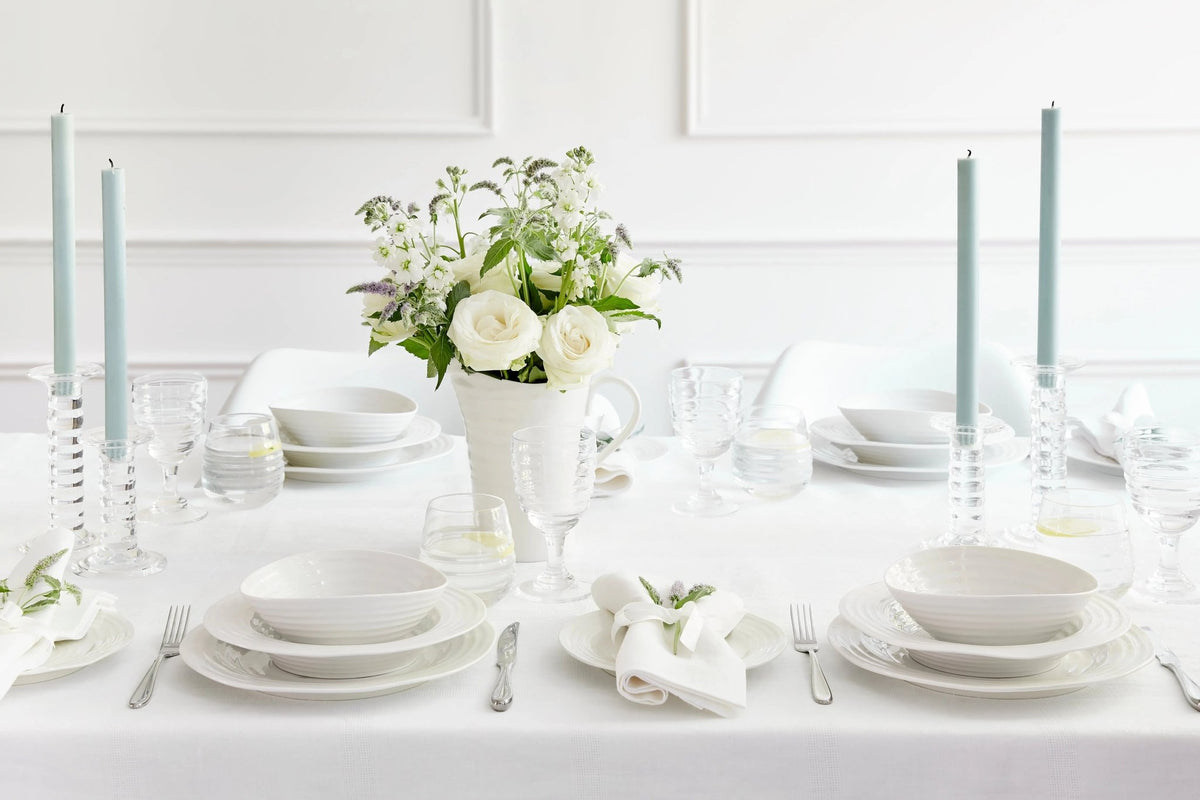 Sophie Conran White - Dinnerware Soup Plate, Rimmed Portmeirion