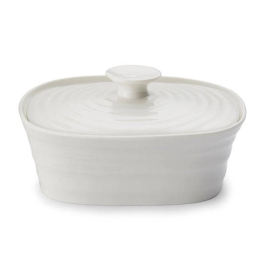 Sophie Conran White - Serveware Covered Butter Portmeirion