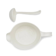 Sophie Conran White - Serveware Sauce Jug and Mini Ladle Set Portmeirion