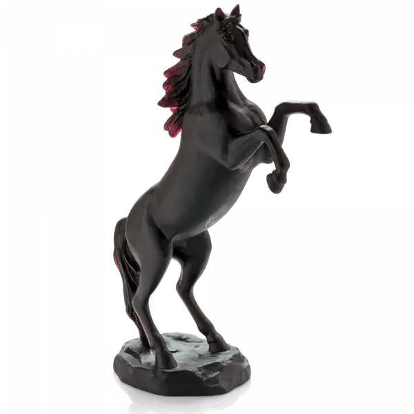 Spirited Horse in Black 500 ex Daum
