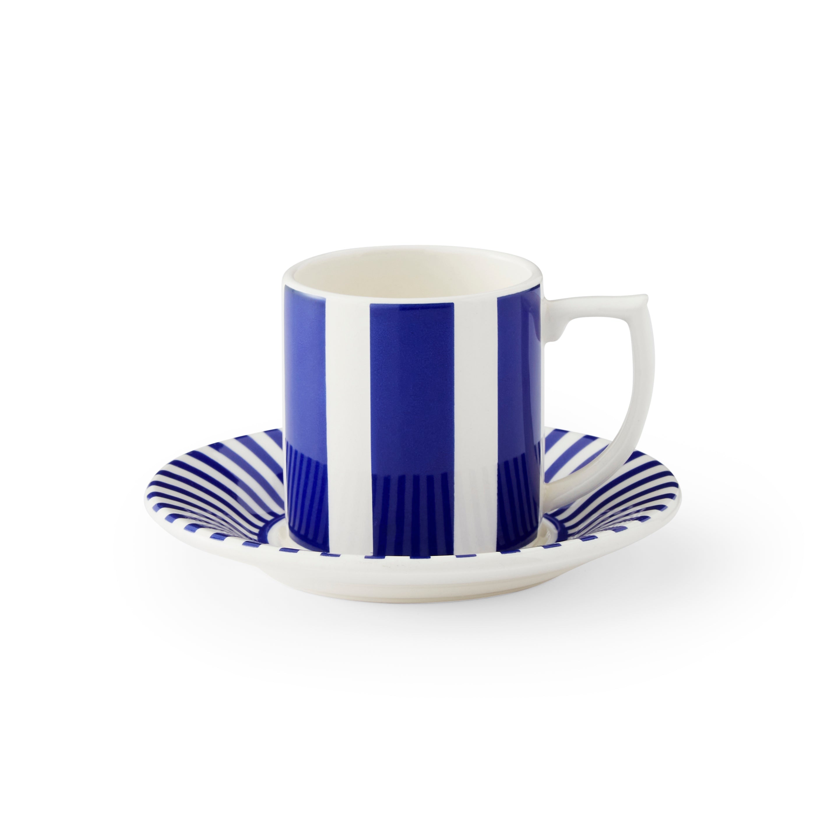 Steccato Dinner and Serveware Bold Espresso Cup and Saucer Spode