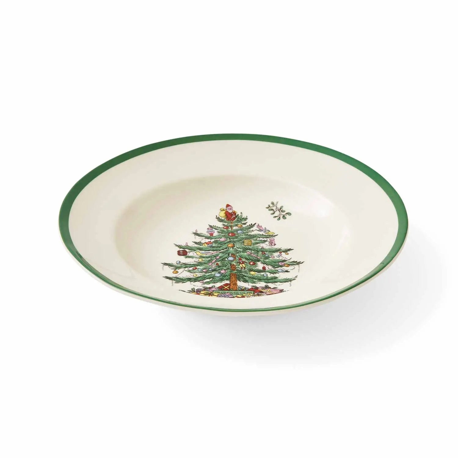Christmas Tree - Dinnerware / Entertaining S/4 Soup Plates (Gift Boxed) - Crystal House