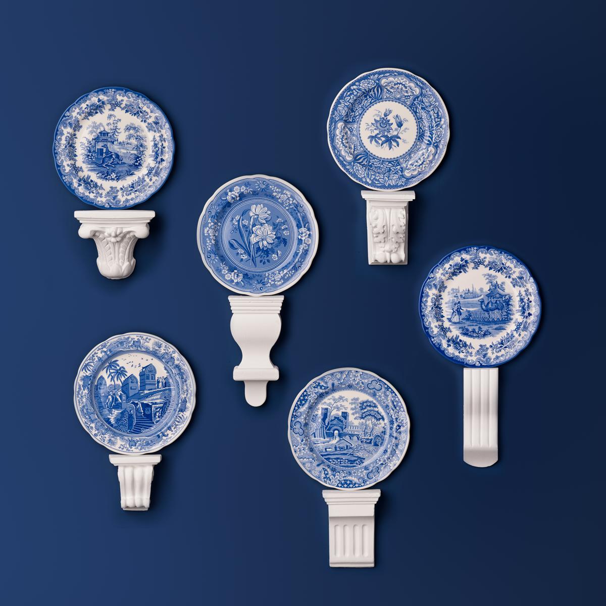 Spode Blue Room Zoological Plates Set of 6 Spode - Crystal House