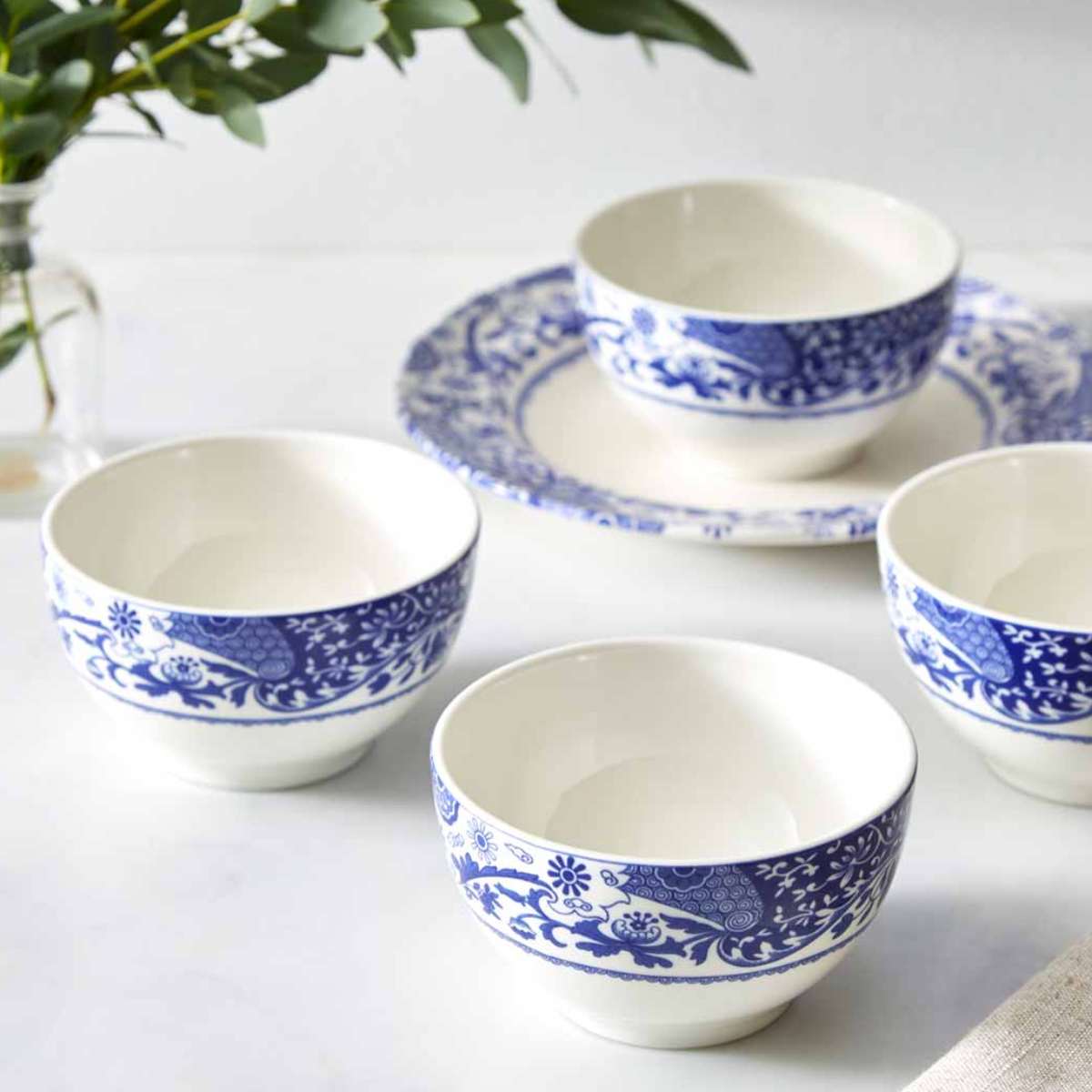 Spode Brocato Set of 4 Dip Bowls Spode - Crystal House