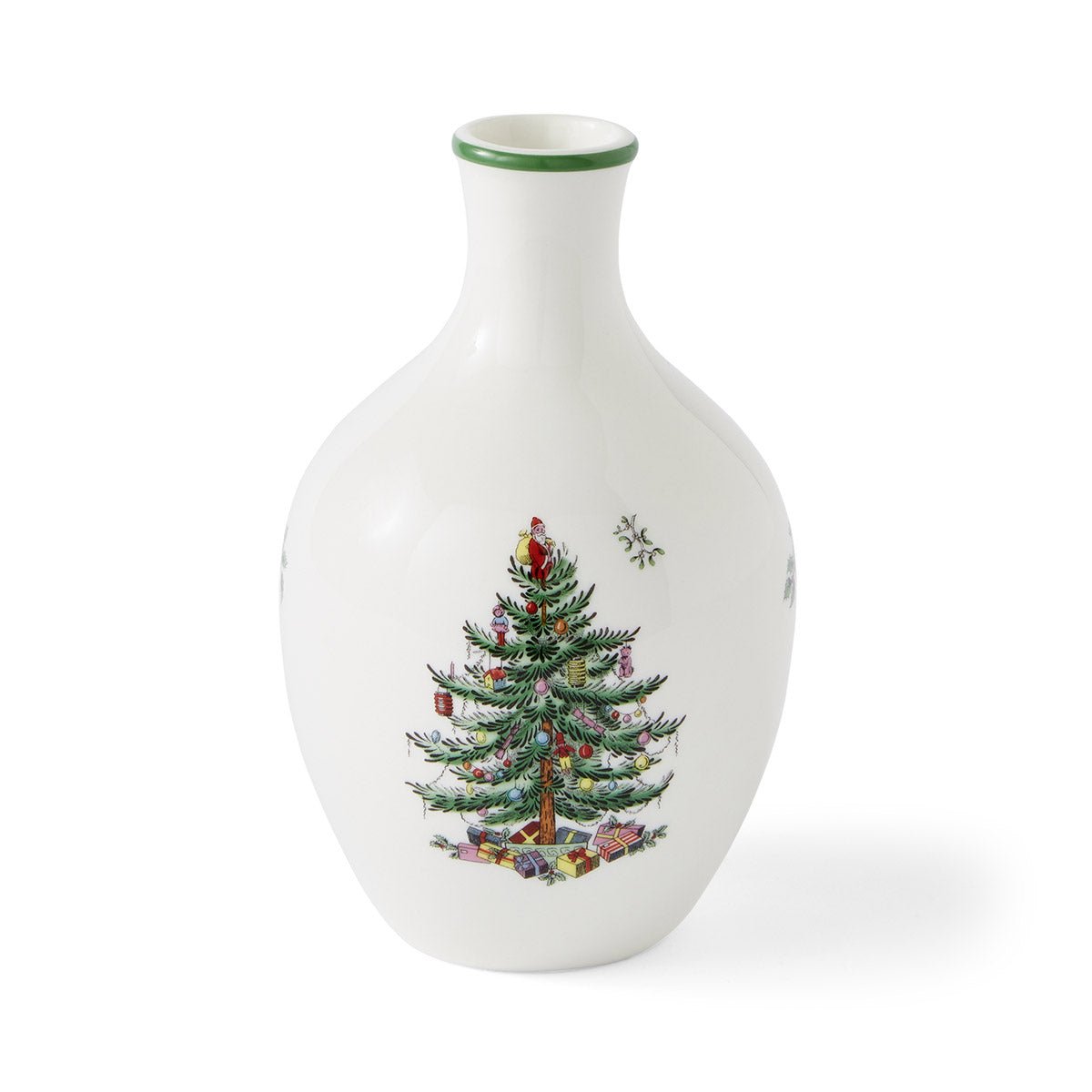 Spode Christmas Tree 6" Posy Vase Spode - Crystal House
