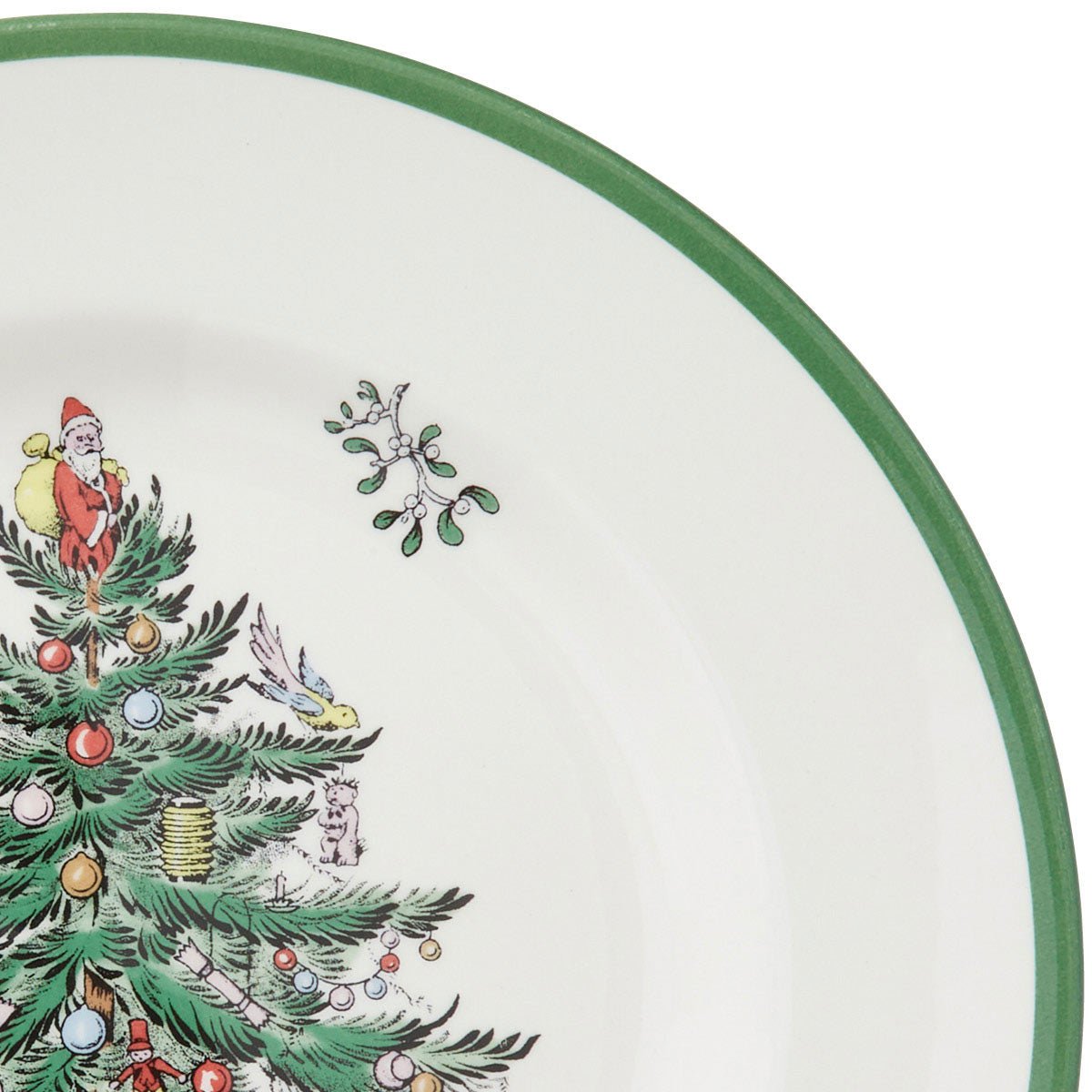 Spode Christmas Tree Bread & Butter Plate Spode - Crystal House