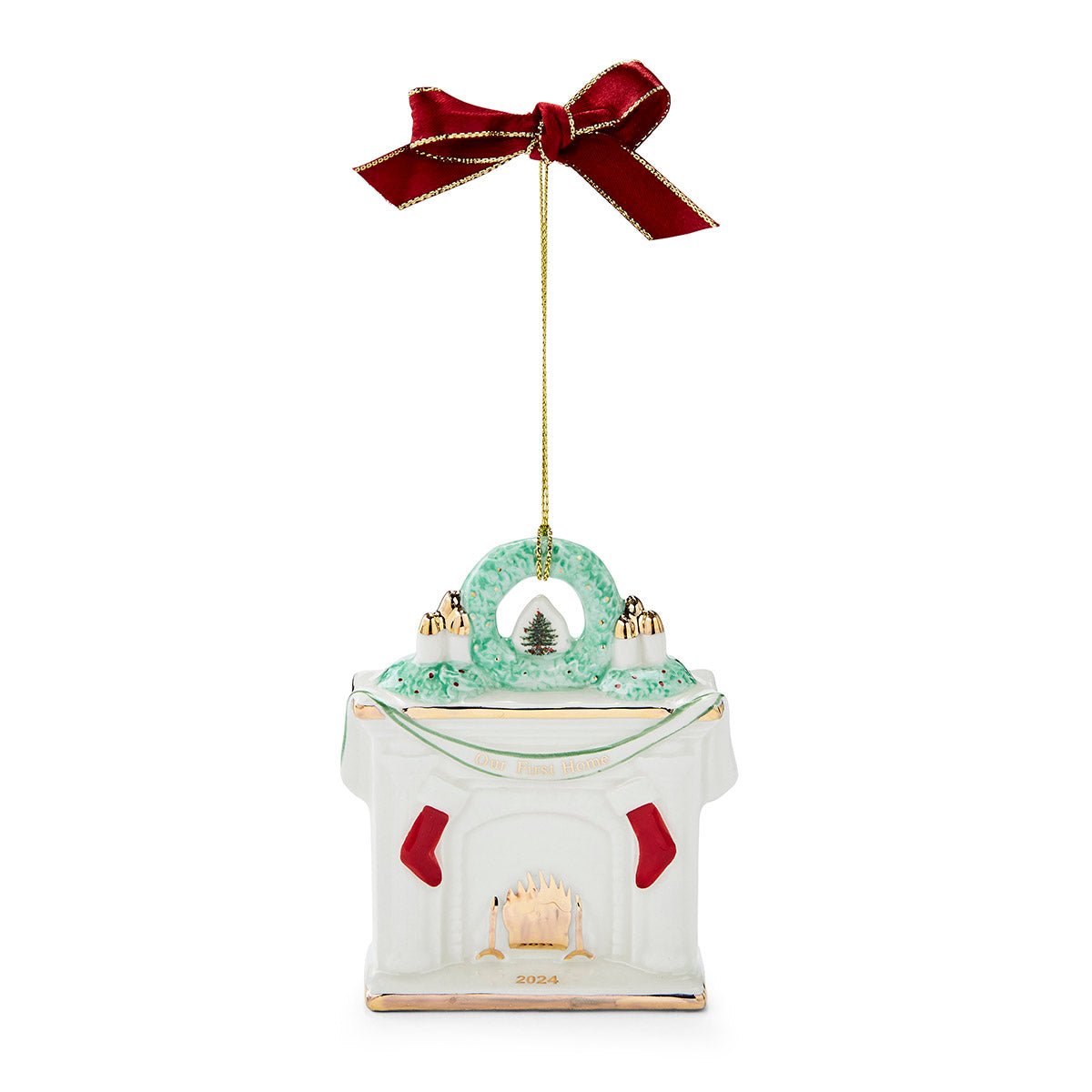 Spode Christmas Tree First Home Fireplace Ornament Spode - Crystal House