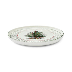 Spode Christmas Tree Polka Dot 13" Lazy Susan Spode - Crystal House