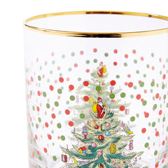 Spode Christmas Tree Polka Dot Set of 4 Glasses Spode - Crystal House