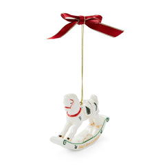 Spode Christmas Tree Rocking Horse Ornament Spode - Crystal House