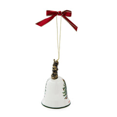 Spode Christmas Tree Santa Bell Ornament Spode - Crystal House