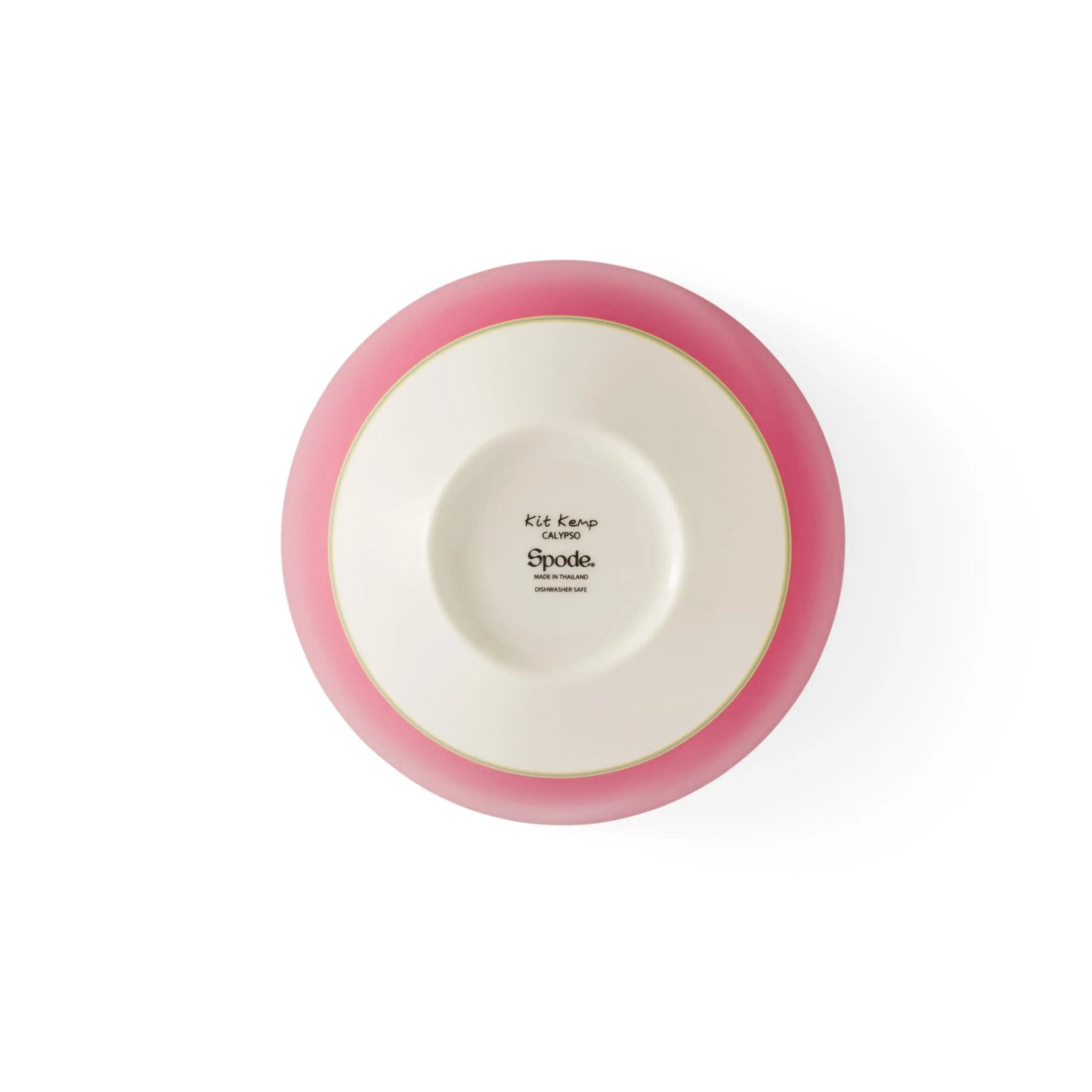 Spode Kit Kemp - Calypso Pink Bowl 6'' Spode