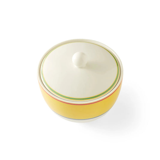 Spode Kit Kemp - Calypso Yellow Covered Sugar 12Oz Spode