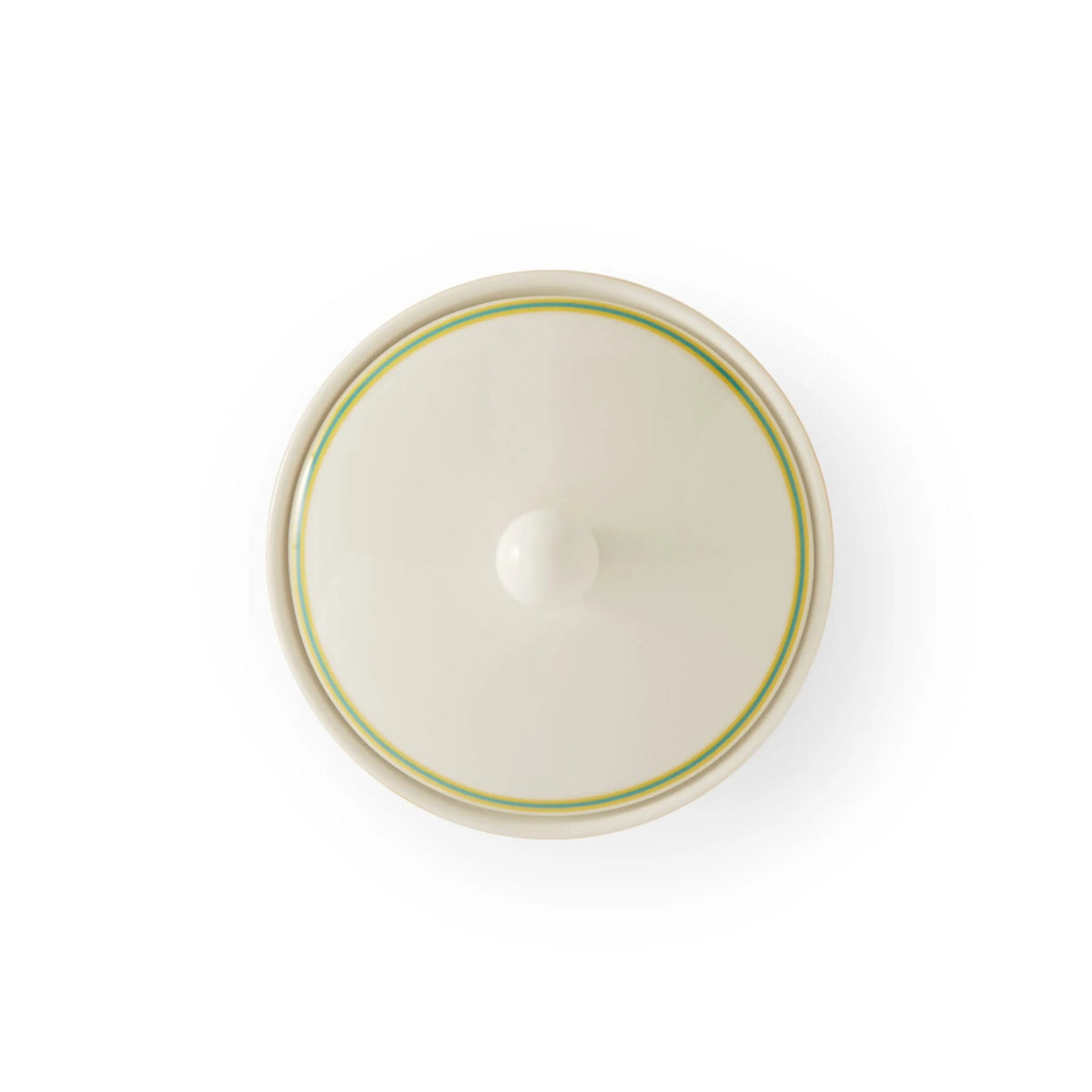 Spode Kit Kemp - Calypso Yellow Covered Sugar 12Oz Spode