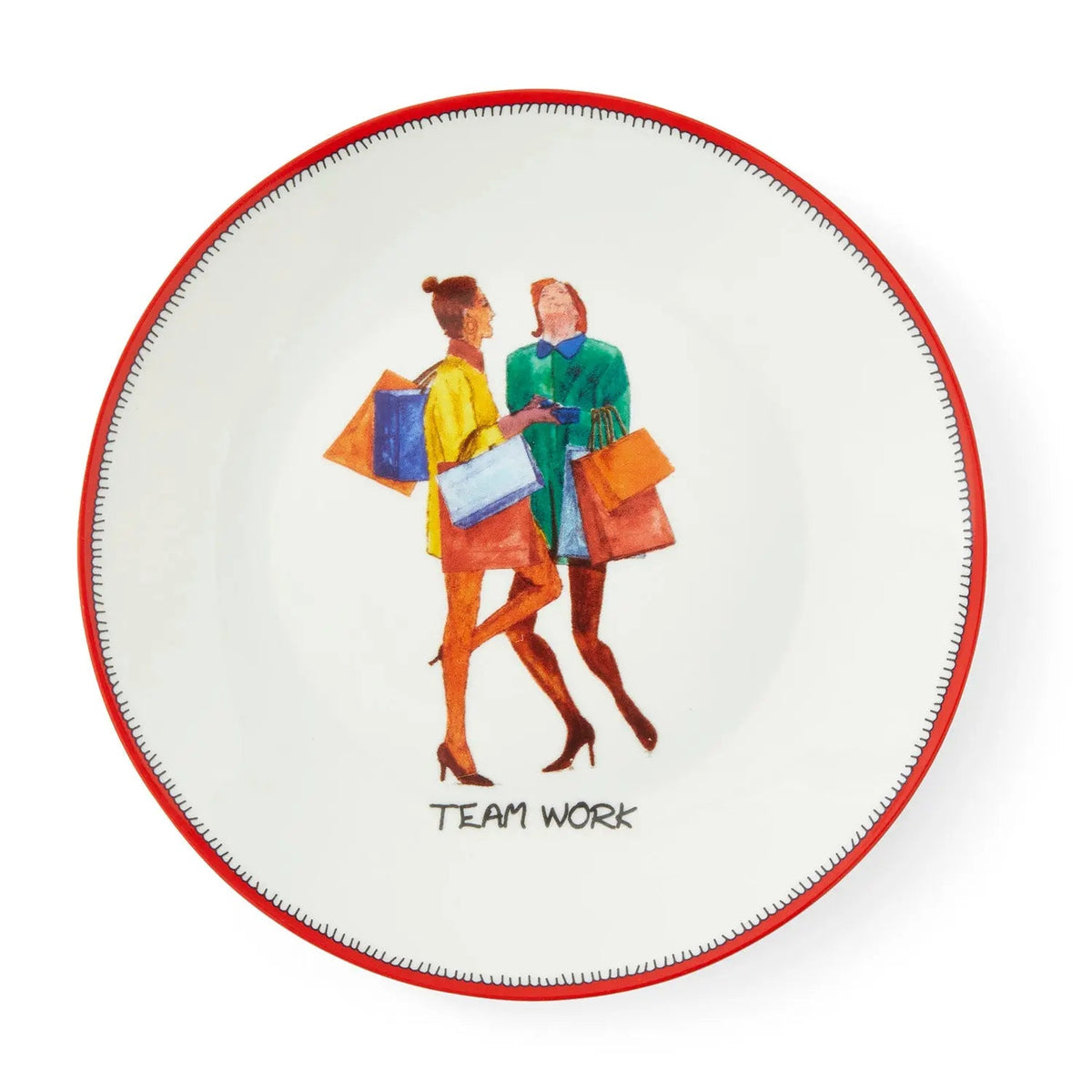Spode Kit Kemp - Doodles Tidbit Plate S/4 Spode