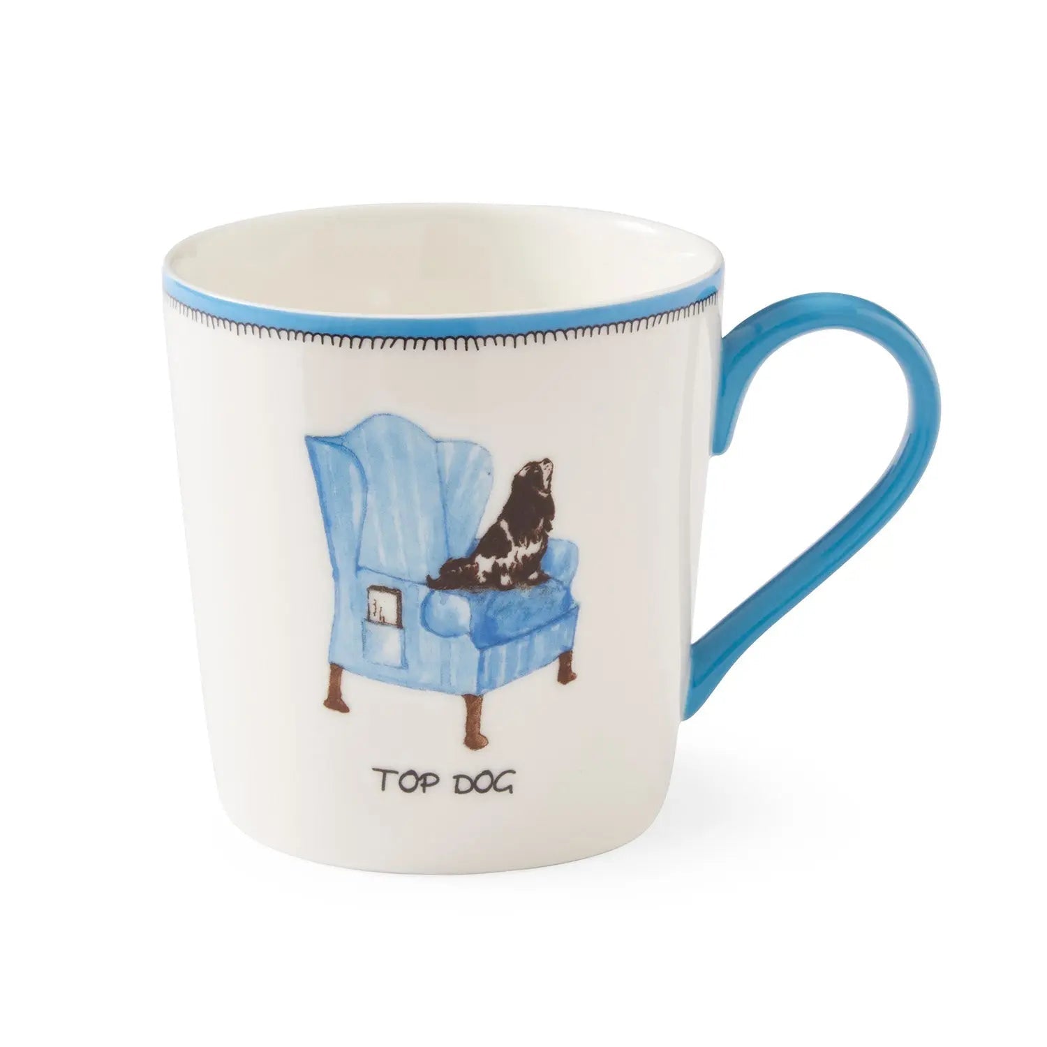 Spode Kit Kemp - Doodles Top Dog 12 Oz Mug Spode