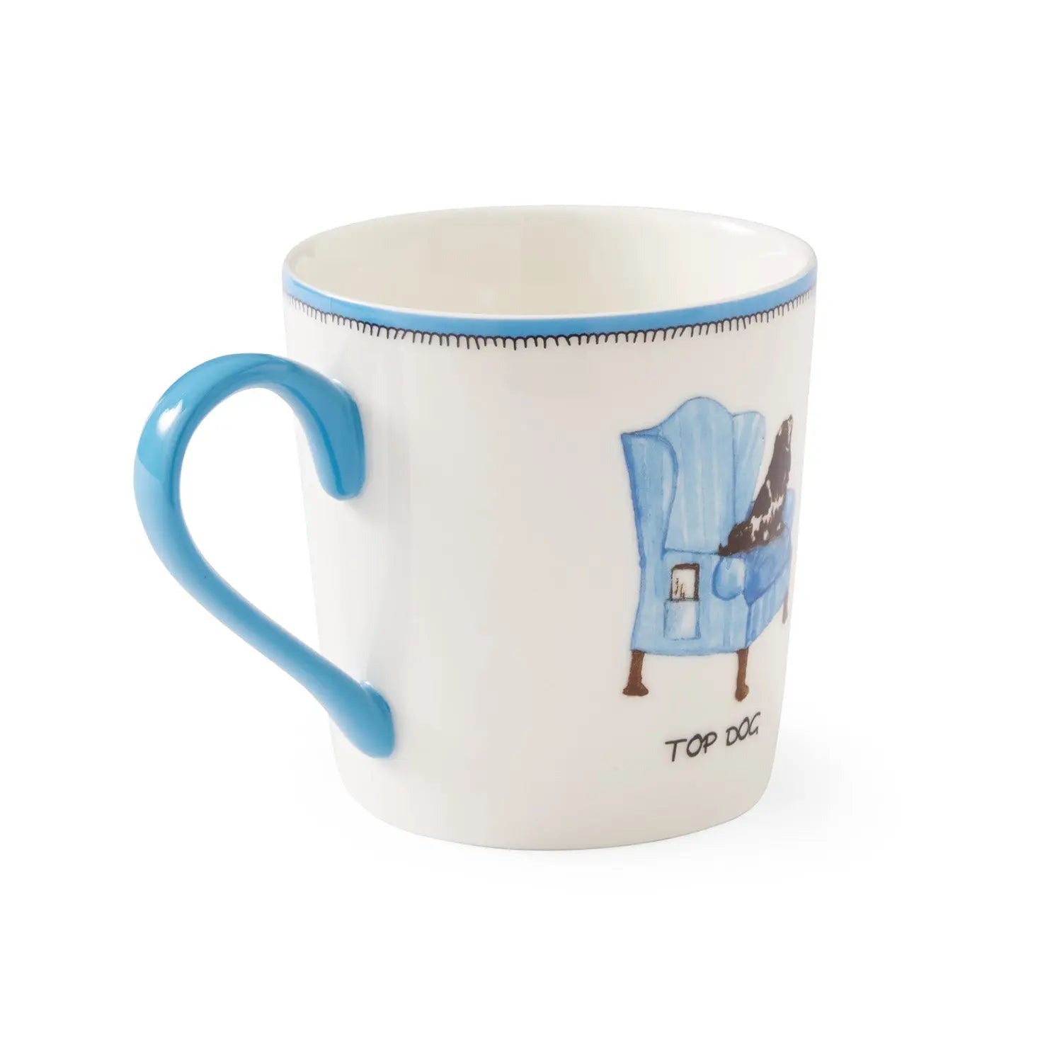 Spode Kit Kemp - Doodles Top Dog 12 Oz Mug Spode