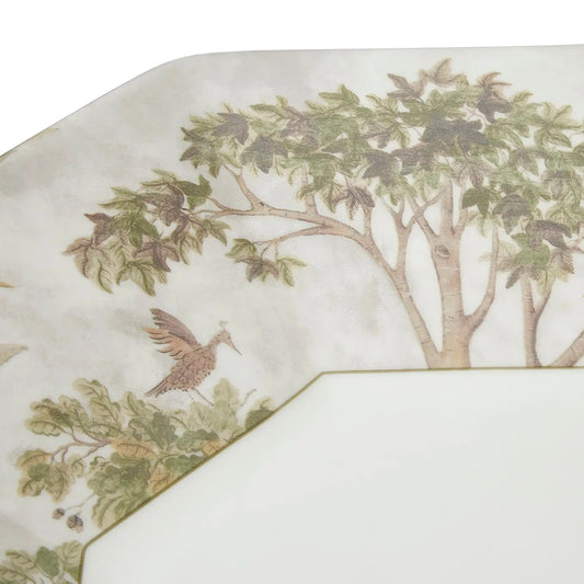 Spode Kit Kemp Tall Trees Octagonal Platter 14'' Spode
