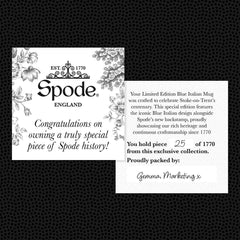 Spode Limited Edition Blue Italian Mug Spode - Crystal House