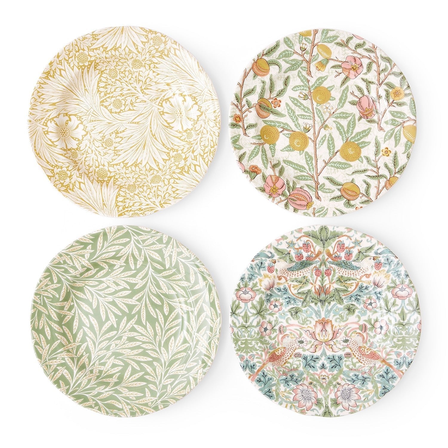 Spode Morris & Co. set of 4 side plates Spode - Crystal House