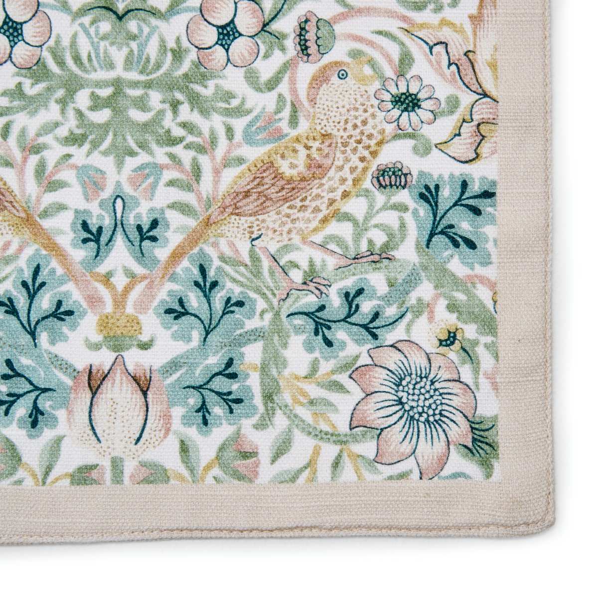 Spode Morris & Co. Strawberry Thief Set of 2 Napkins Spode - Crystal House