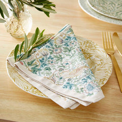 Spode Morris & Co. Strawberry Thief Set of 2 Napkins Spode - Crystal House