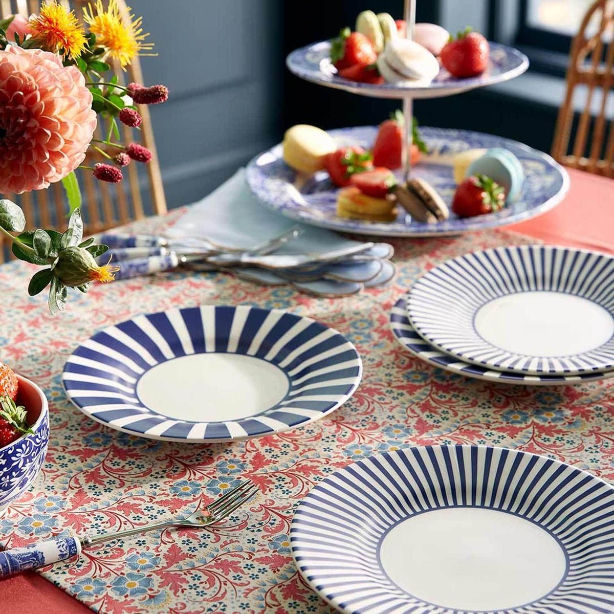 Spode Steccato Bold Stripe Side plate Spode - Crystal House