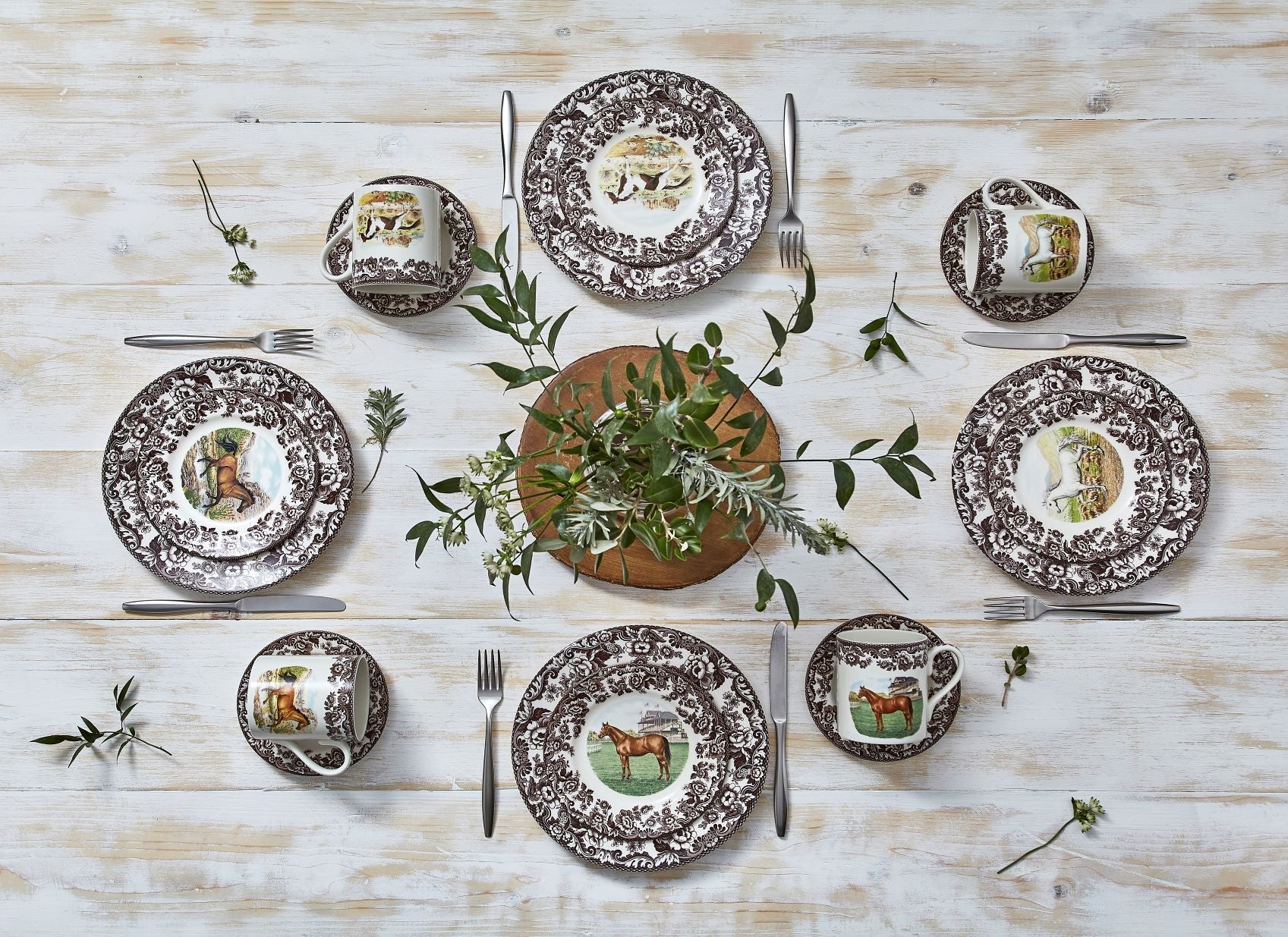 Spode Woodland 16 fl.oz. Mug, American Paint Spode - Crystal House