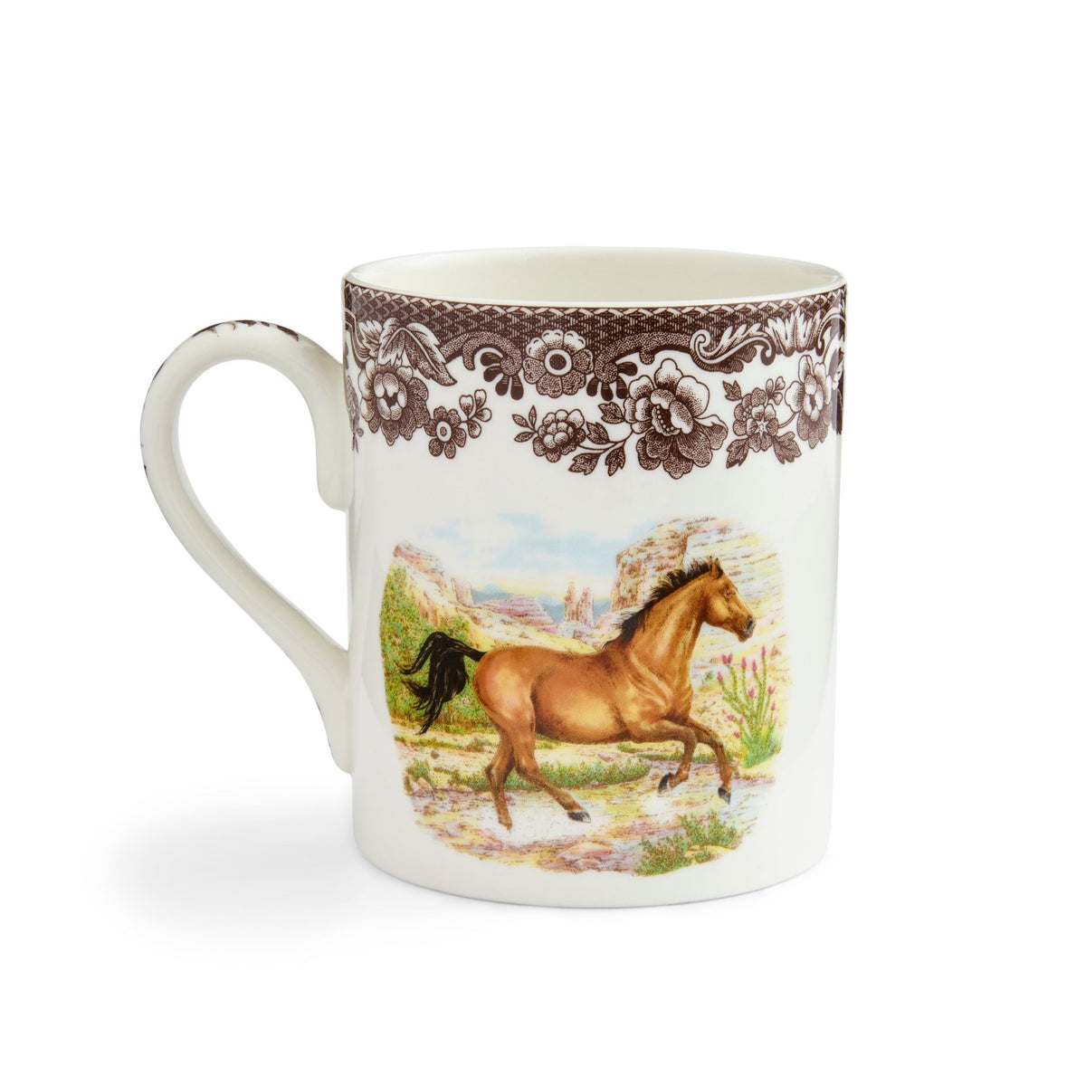 Spode Woodland 16 fl.oz. Mug, American Quarter Horse Spode - Crystal House