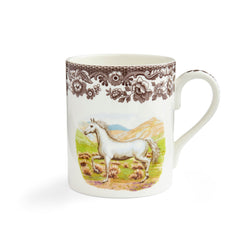 Spode Woodland 16 fl.oz. Mug, Arabian Horse Spode - Crystal House