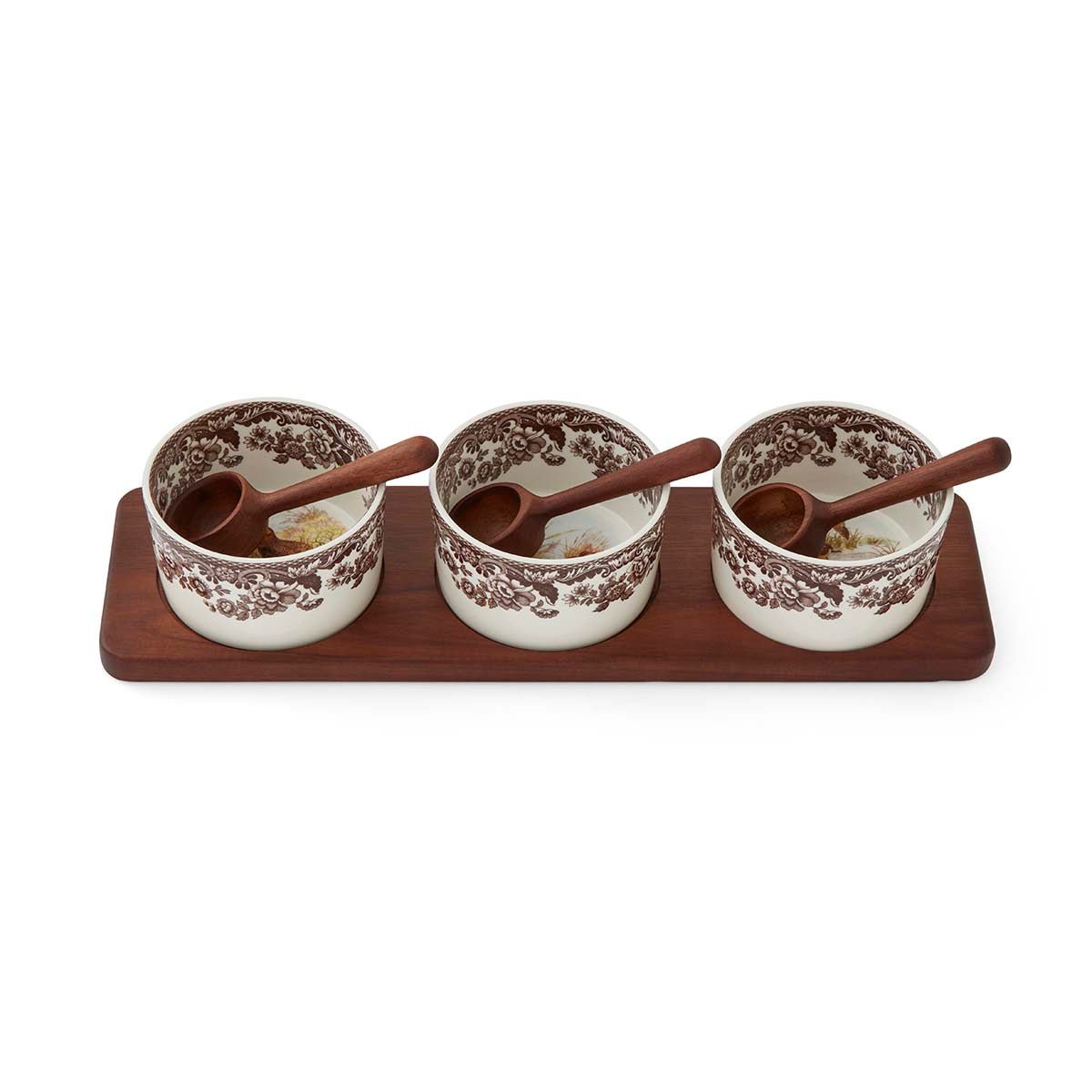 Spode Woodland 7 Piece Condiment Set Spode - Crystal House