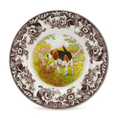 Spode Woodland Beagle Salad Plate Spode - Crystal House