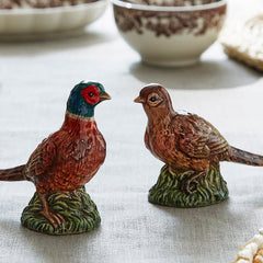 Spode Woodland Pheasant Salt & Pepper Spode - Crystal House